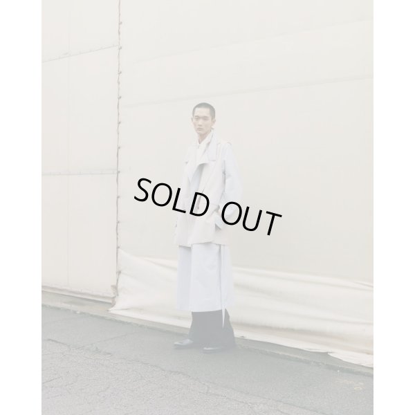 画像6: 【IRENISA(イレニサ)】SLEEVELESS JACKET/ LILAC GRAY