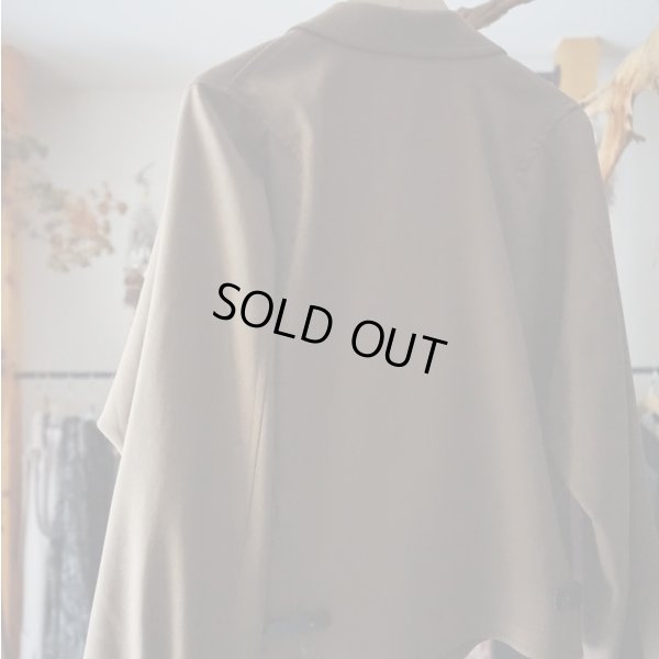 画像6: 【IRENISA(イレニサ)】MODIFIED SLEEVE MOTOR JACKET/ BROWN