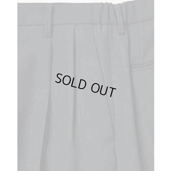 画像3: 【IRENISA(イレニサ)】TWO TUCKS WIDE TROUSERS/ CHARCOAL