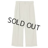 【IRENISA(イレニサ)】BELTED BUGGY TROUSERS/ KHAKI