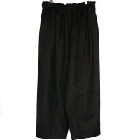 【REVERBERATE(リバーバレイト)】BELTED TROUSERS TYPE2/ BLACK