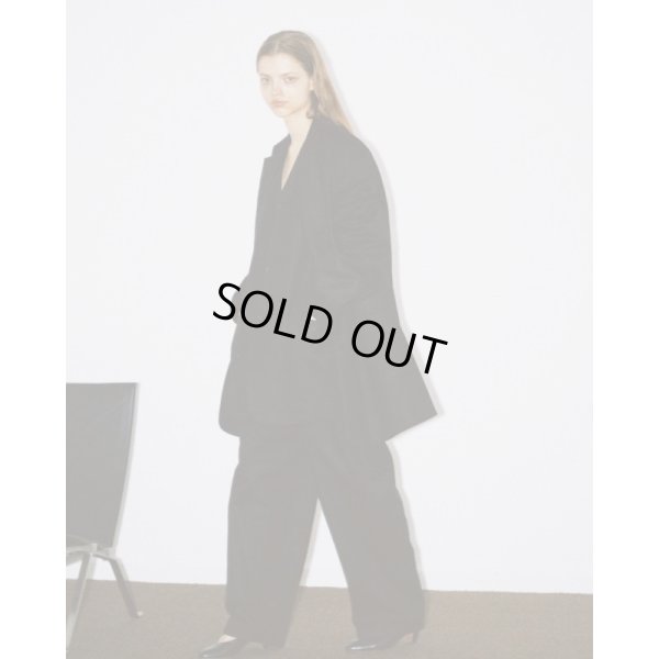 画像4: 【REVERBERATE(リバーバレイト)】BELTED TROUSERS TYPE2/ BLACK