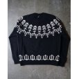 画像2: 【LES SIX(レシス)】Artist Crossed Sweater/ Black (2)