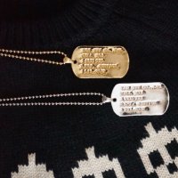 【LES SIX(レシス)】Dog Tag Necklace