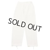 【blurhms(ブラームス)】Light Sweat Pants/ Ivory