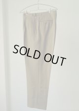 【HEUGN(ユーゲン)】“Aaron” TAPPERD 2P TROUSERS - Brown