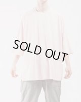 【CASEY CASEY(ケイシーケイシー)】BIG RAG T-SHIRT/ Pink