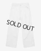 【ENCOMING(インカミング)】FADED DENIM TROUSER/ WHITE