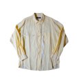 画像1: 【ensou.(エンソウ)】Ribbon Shirt / Yellow (1)