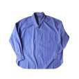 画像3: 【LES SIX(レシス)】Distorted Shirt/ Blue White×Red Stripe