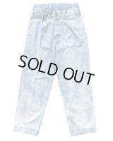 【TANAKA(タナカ)】ST-108 THE WIDE JEAN TROUSERS/ BLEACH BLUE