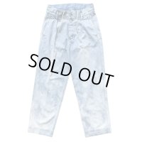 【TANAKA(タナカ)】ST-108 THE WIDE JEAN TROUSERS/ BLEACH BLUE