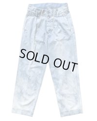 【TANAKA(タナカ)】ST-108 THE WIDE JEAN TROUSERS/ BLEACH BLUE