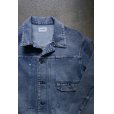 画像3: 【TANAKA(タナカ)】ST-45 NEW CLASSIC JEAN JACKET/ BLEACH BLUE