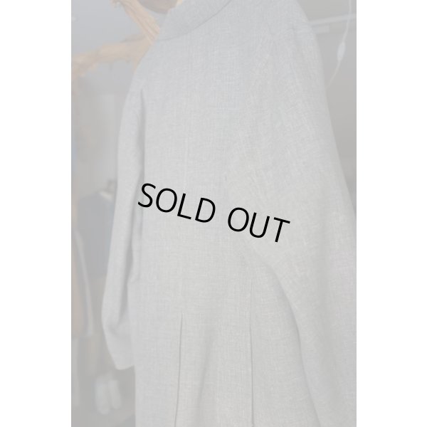 画像6: 【POSTELEGANT(ポステレガント)】LINEN WOOL REVER JACKRET / Heather Greysh Brown