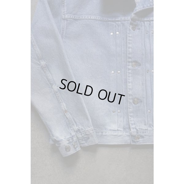 画像4: 【TANAKA(タナカ)】ST-45 NEW CLASSIC JEAN JACKET/ BLEACH BLUE
