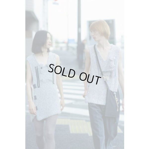 画像7: 【Kota Gushiken(コウタグシケン)】Tweedish Flight Vest/ Black