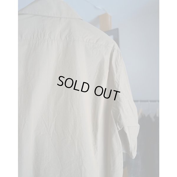 画像3: 【blurhms(ブラームス)】Chambray Open-collar Shirt/ OliveBeige
