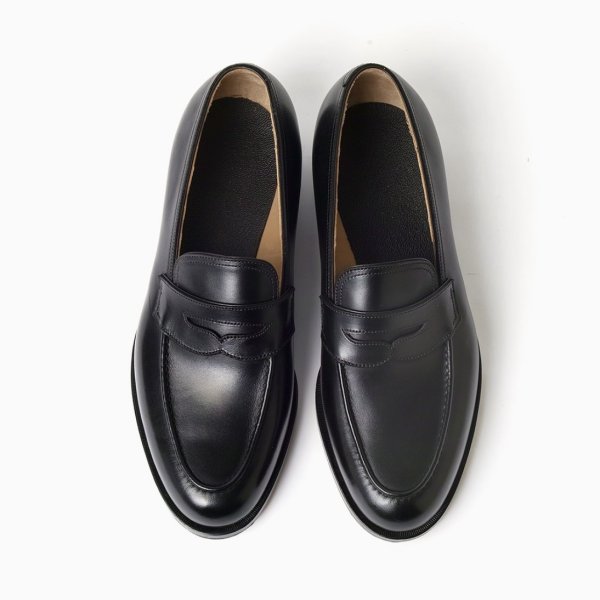 画像2: 【forme(フォルメ)】Loafer(fm-111)/ Calf Leather Black