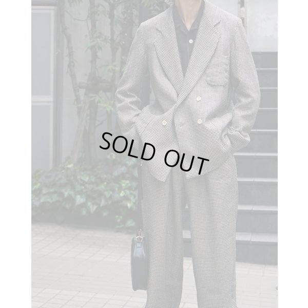 画像4: 【m's braque(エムズブラック)】 COMFORT LOOSEN JACKET/ HOUND TOOTH