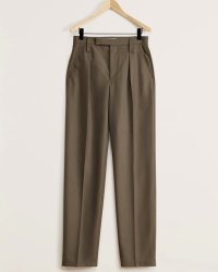 【LEMAIRE(ルメール)】ONE PLEAT PANTS/ TAUPE MELANGE