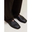 画像6: 【LEMAIRE(ルメール)】FLAT PIPED SLIPPERS/ BLACK