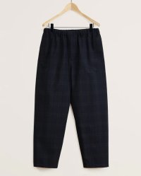 【LEMAIRE(ルメール)】RELAXED PANTS/ DARK ESPRESSO×MARINE