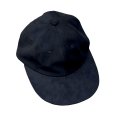 画像1: 【SOLARIS&CO.(ソラリスアンドコー)6PANEL ARTIFICIAL SUEDE CAP"NAUGHTYBOY"/ BLACK (1)