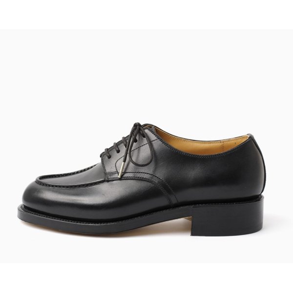 画像1: 【forme(フォルメ)】Hand Mocca Blucher(fm-120)/ Calf Leather Black