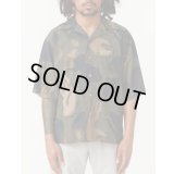 【m's braque(エムズブラック)】ALOHA SHIRT/ GREY BUDDHA HAND