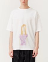【m's braque(エムズブラック)】S/S PRINT T-SHIRTS with ECO BAG/ Je t'aime