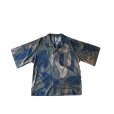 画像2: 【m's braque(エムズブラック)】ALOHA SHIRT/ GREY BUDDHA HAND (2)