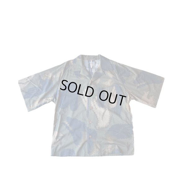 画像2: 【m's braque(エムズブラック)】ALOHA SHIRT/ GREY BUDDHA HAND