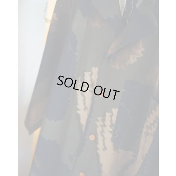 画像4: 【m's braque(エムズブラック)】ALOHA SHIRT/ GREY BUDDHA HAND