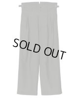 【IRENISA(イレニサ)】HIGH WAIST PANTS/ GRAY
