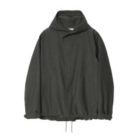 【IRENISA(イレニサ)】HOODED PARKA/ GRAY