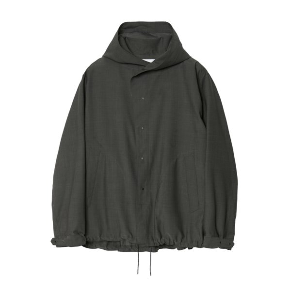 画像1: 【IRENISA(イレニサ)】HOODED PARKA/ GRAY