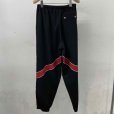 画像2: 【LES SIX(レシス)】Tailored Joggers/ black×red (2)