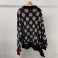 画像2: 【LES SIX(レシス)】Rug Sweater/ Blue×Red×White (2)