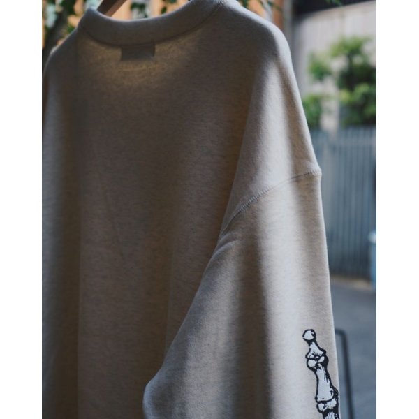 画像4: 【ensou.(エンソウ)】Peace Sweatshirt/ Ivory