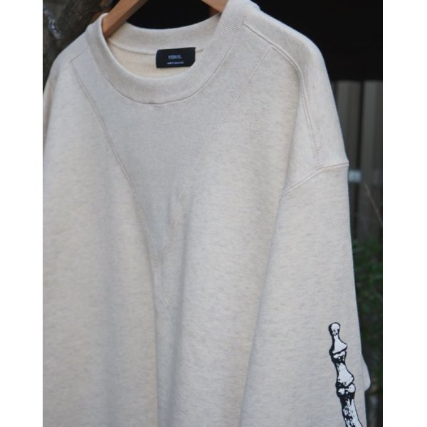 画像2: 【ensou.(エンソウ)】Peace Sweatshirt/ Ivory