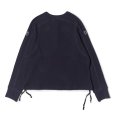 画像2: 【FAF(エフエーエフ)】THERMAL HENLEY SHIRTS/ NAVY (2)