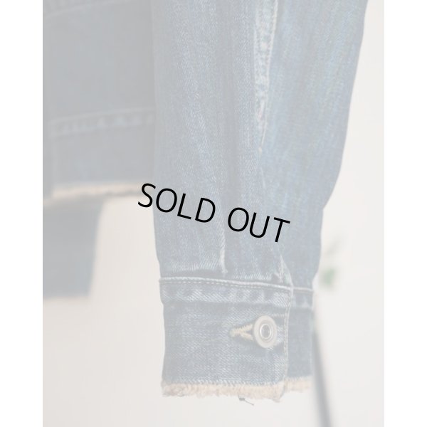 画像5: 【paratrait(パラトレイト)】RAINBOW NOISE DENIM JACKET/ INDIGO