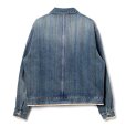 画像2: 【paratrait(パラトレイト)】RAINBOW NOISE DENIM JACKET/ INDIGO (2)