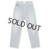 【paratrait(パラトレイト)】RAINBOW NOISE DENIM PANTS/ INDIGO