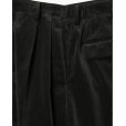 画像3: 【IRENISA(イレニサ)】TWO TUCKS WIDE TROUSERS/ BLACK OLIVE (3)