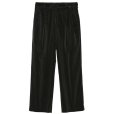 画像1: 【IRENISA(イレニサ)】TWO TUCKS WIDE TROUSERS/ BLACK OLIVE (1)