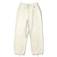 画像1: 【FAF(エフエーエフ)】AGED BAGGY SWEAT PANTS/ ECRU (1)