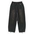 画像1: 【FAF(エフエーエフ)】AGED BAGGY SWEAT PANTS/ BLACK (1)