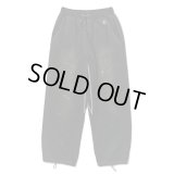 【FAF(エフエーエフ)】AGED BAGGY SWEAT PANTS/ BLACK